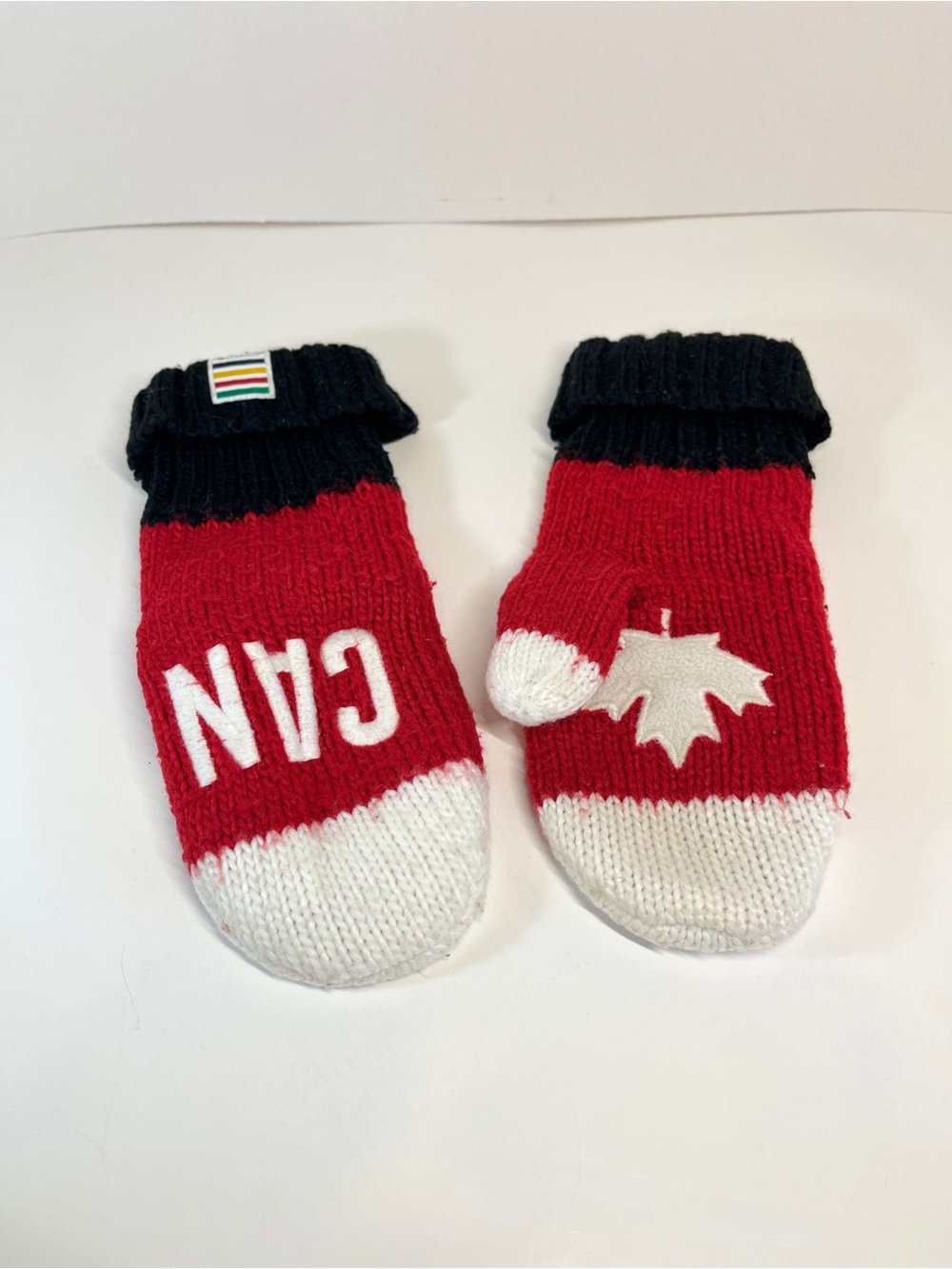 Adult S/M Hudson Hudson's Bay Canada Olympics Gloves Mittens Maple Leaf CAN